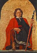 St Florian (Griffoni Polyptych) dsf COSSA, Francesco del